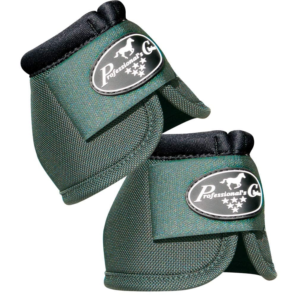 Professional Choice LRG BALLISTIC OVERREACH HORSE NO TURN BELL BOOTS PAIR OLIVE