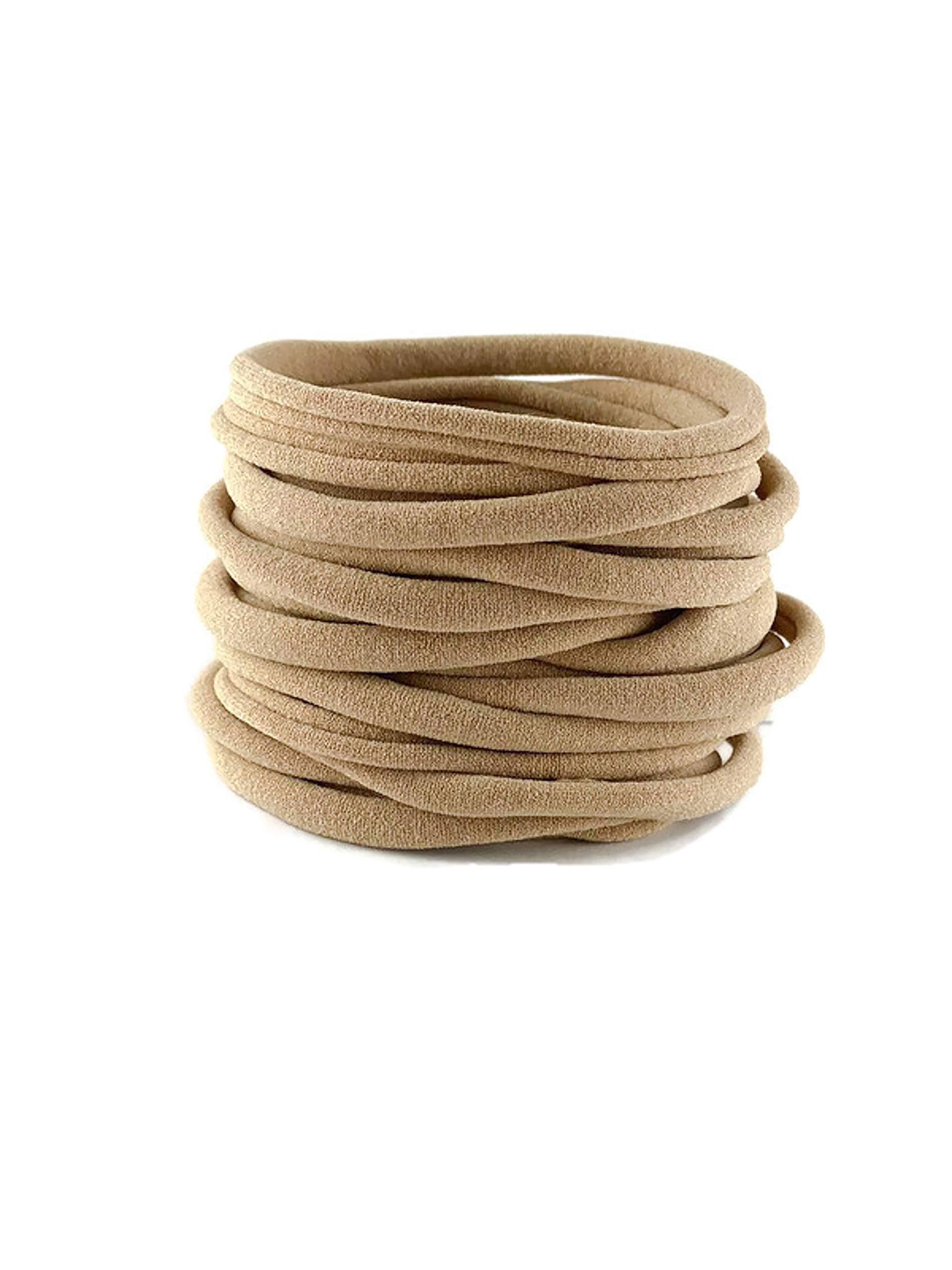 Nylonbands Nylon Headbands for Baby Girls – Craft DIY Hair Bows – pack of 20