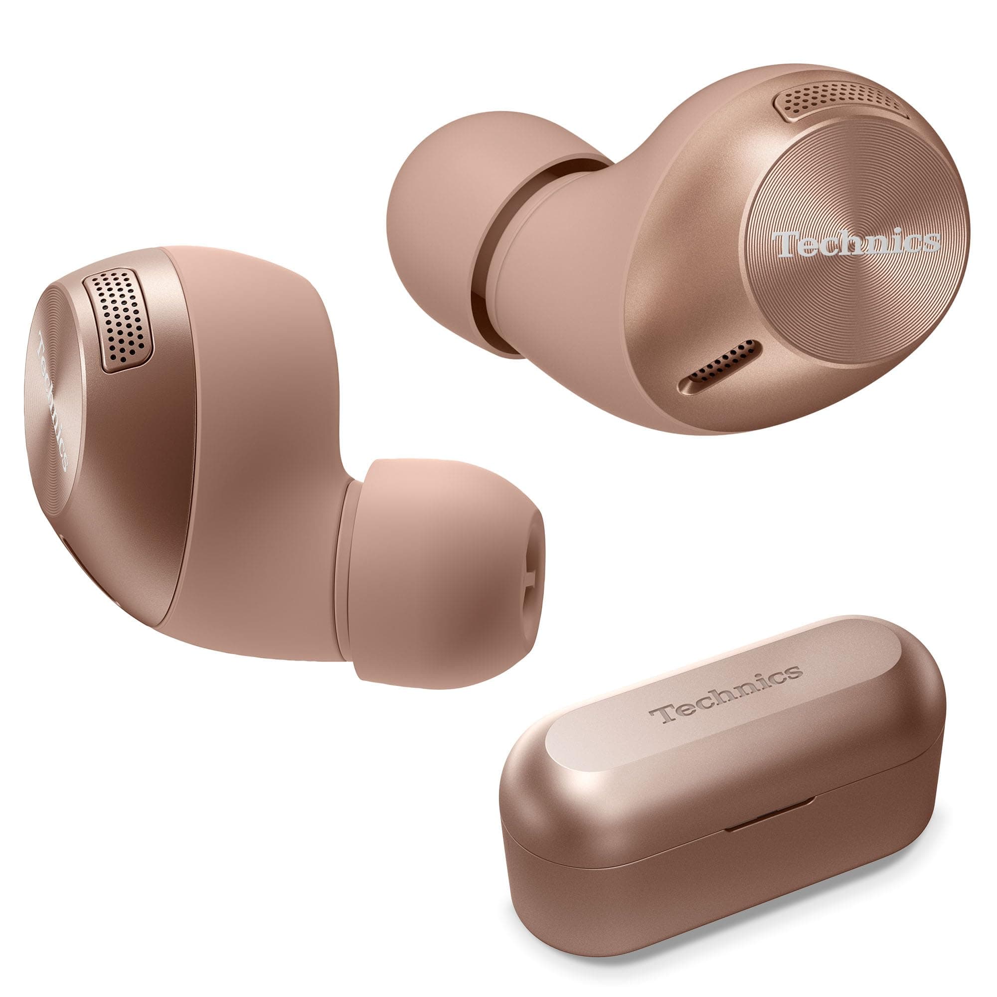 HiFi True Wireless Multipoint Bluetooth Earbuds II, Active Noise Cancelling, 3 Device MultiPoint Connectivity, Impressive Call Quality, LDAC Compatible, EAH-AZ40M2-N (Rose Gold)