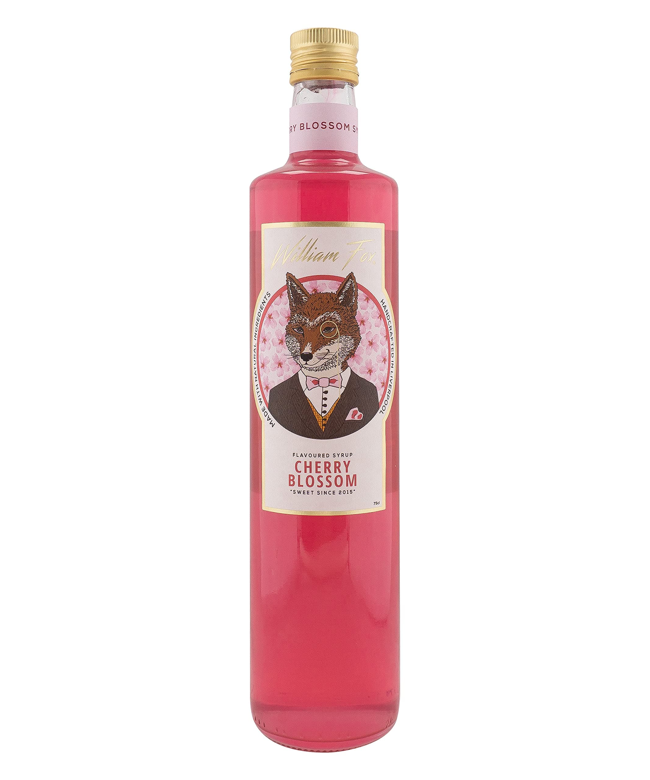 William Fox Premium Cherry Blossom Syrup 75cl