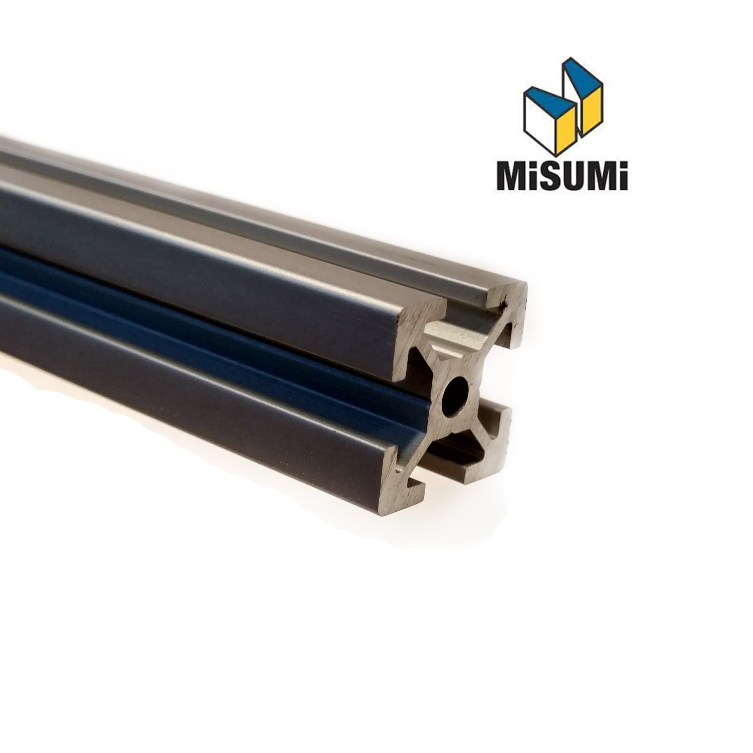 Aluminum Extrusion 24" Clear Anodize Misumi Series 5 (20mm x 20mm)