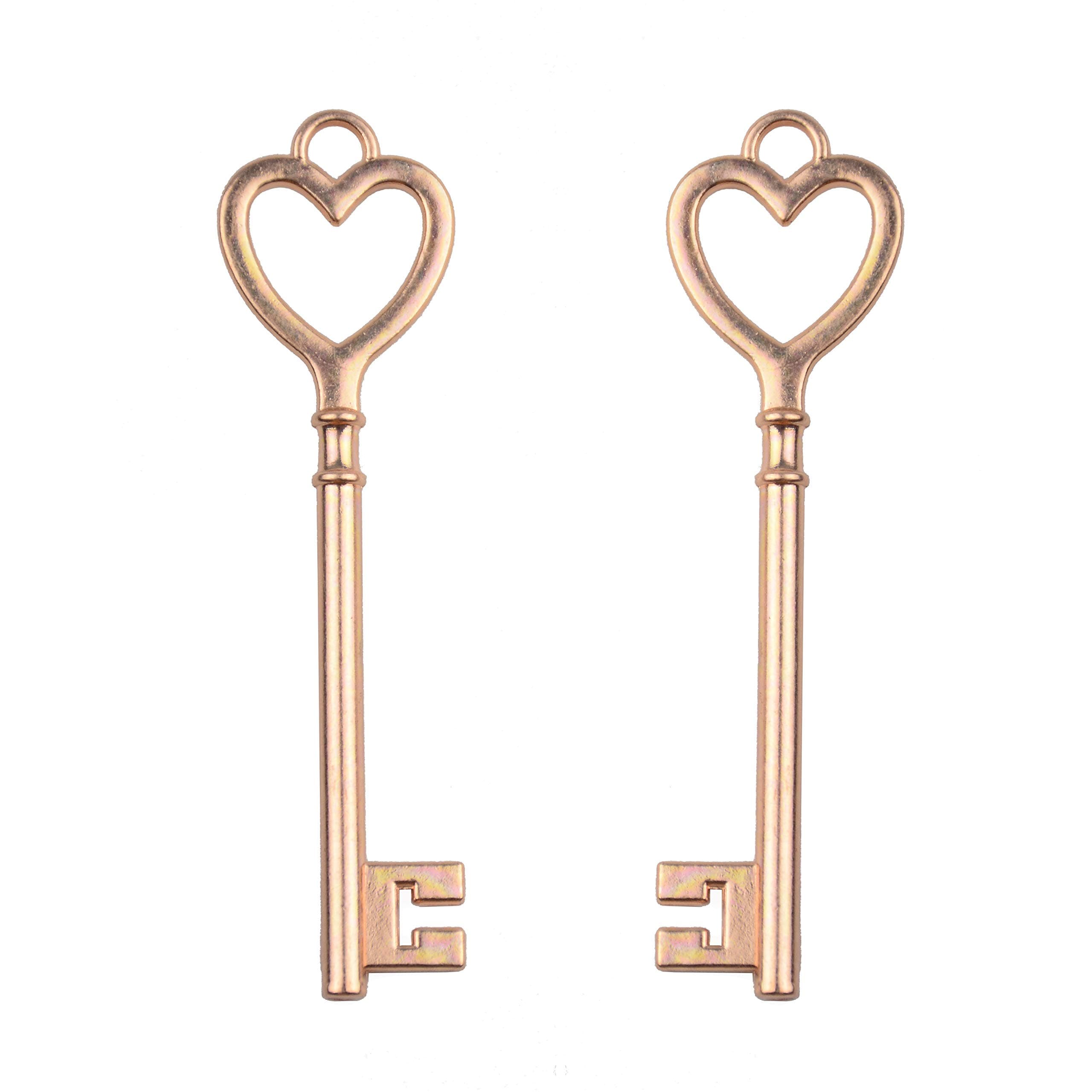 Makhry 30pcs Skeleton Keys Antique Jewelry Making Charms Decorative key Craft keys Jewelry Charm for Necklace