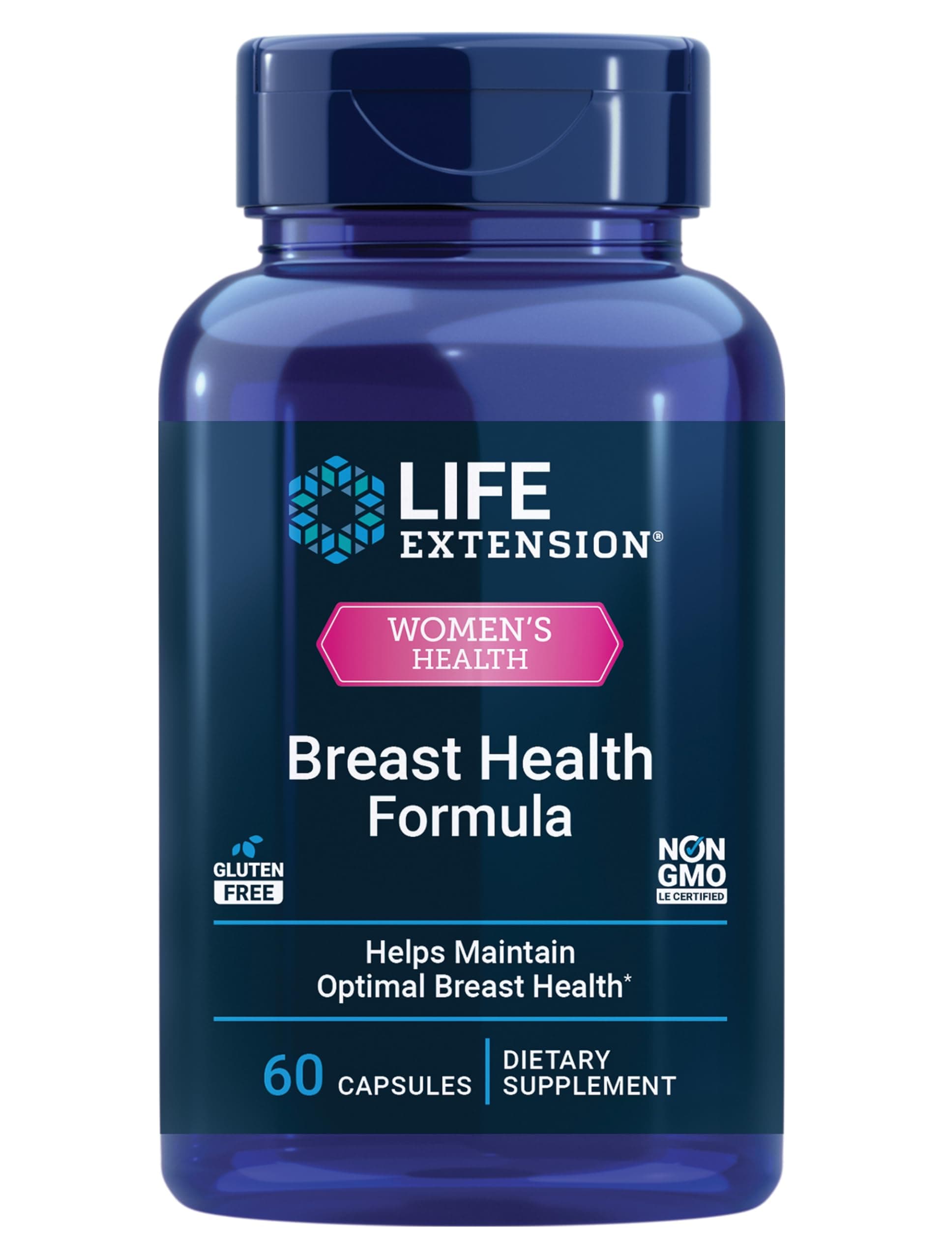 Life Extension Breast Health Formula 60 Vegetarian Capsules