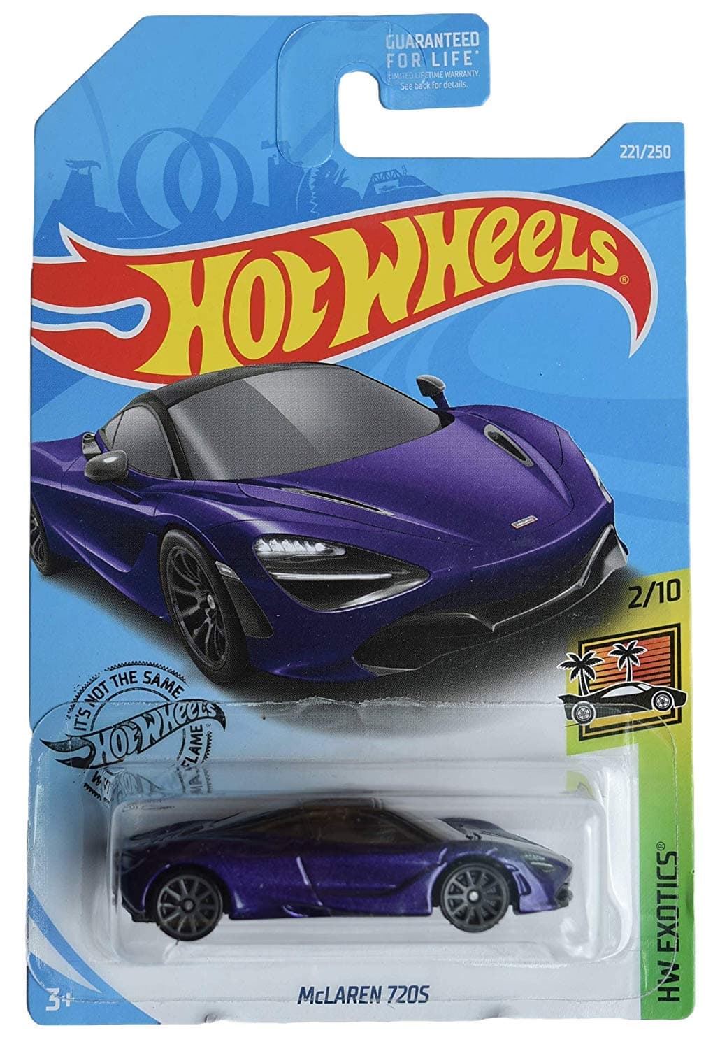McLaren 720S 1:64 Scale Die-Cast Car, Purple, Kid, Unisex, Children