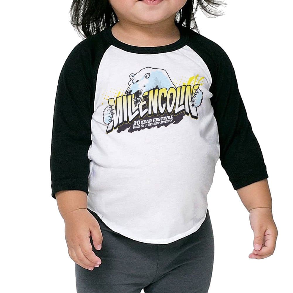 Millencolin Punk Rock Band Baby Unisex 3/4 Sleeve Raglan Tee