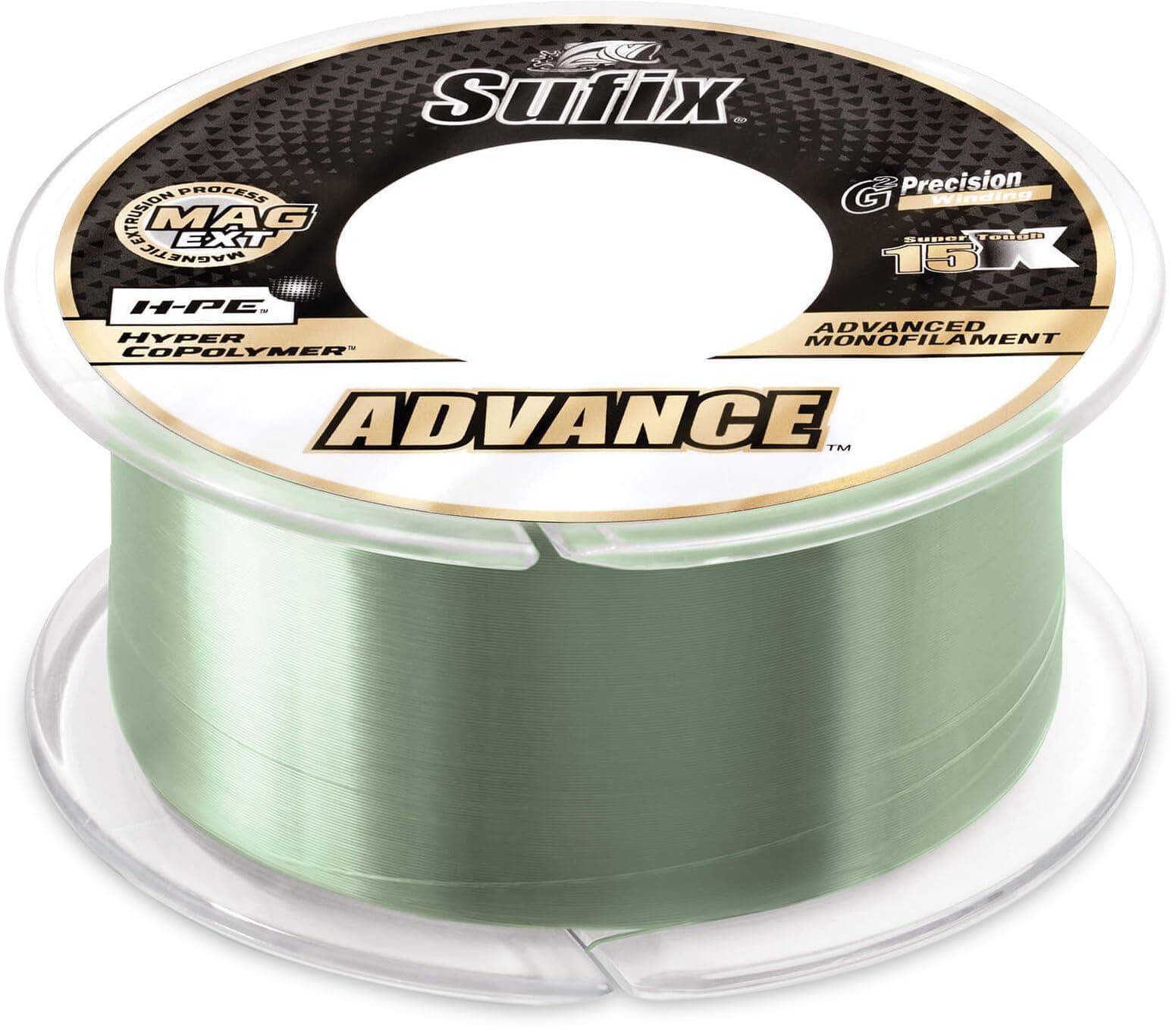 Advance Monofilament 10 lb Low-Vis Green - 1200 Yds