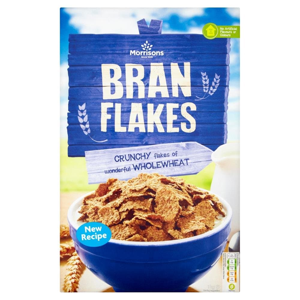Morrisons Bran Flakes, 1kg
