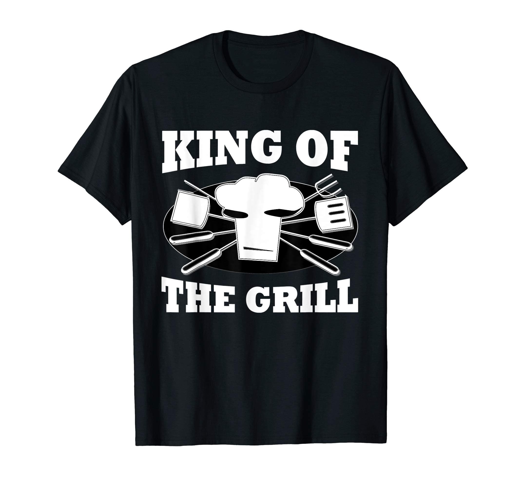 BBQ Chef Funny Gift - King Of The Grill T-Shirt