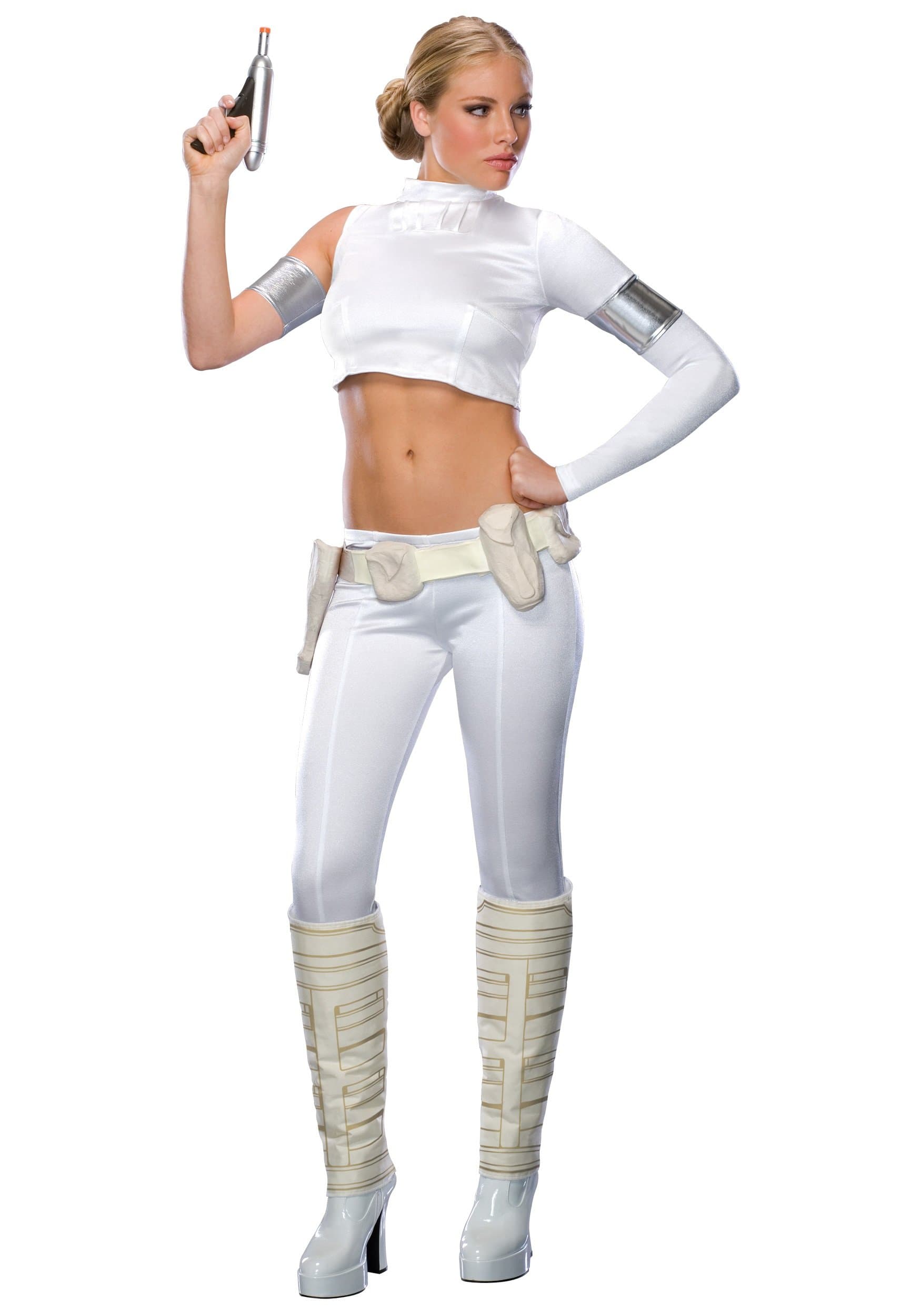 Sexy Adult Padme Amidala Costume Medium White