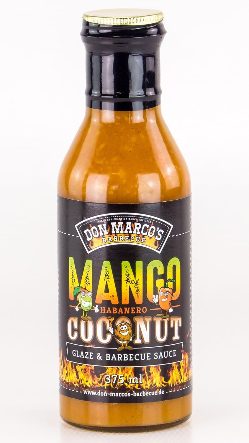 Don Marco´s Barbecue Mango Habanero Coconut Glaze Grillsoße 375ml