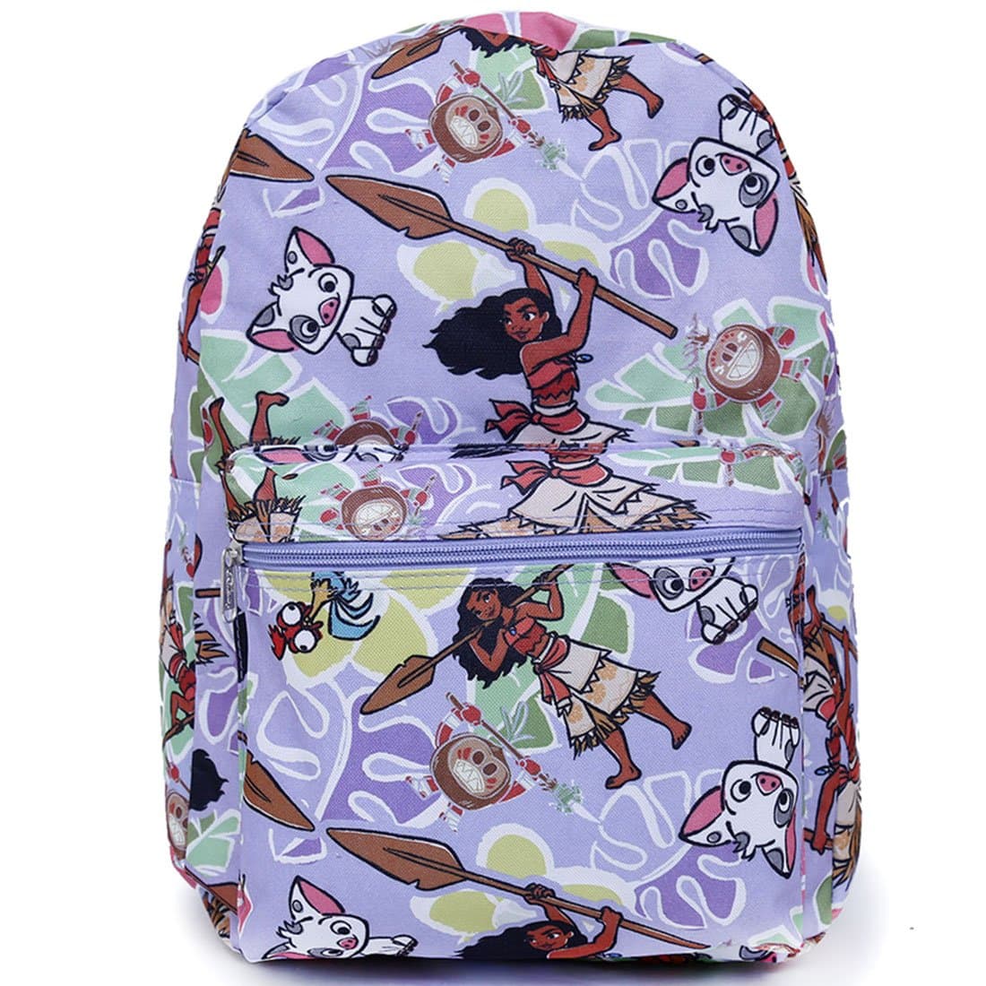 Backpack - Disney - Moana - All-Over Print Purple 16" School Bag 120054