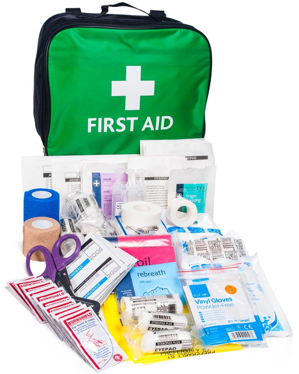 Astroturf First Aid Kit in Green Bag