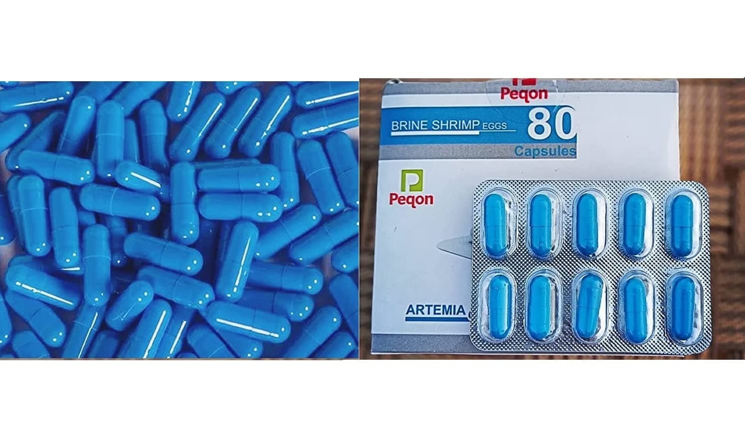 Premier Plants Peqon Artemia Cysts Brine Shrimp Eggs With Hatching Rate 95%(10Capsules), Baby