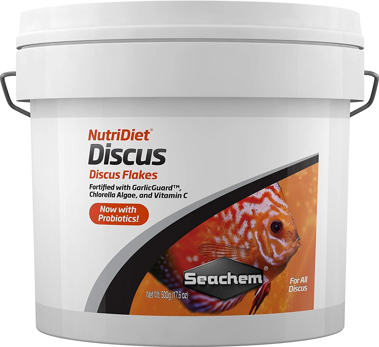 NutriDiet Discus Flakes - Fortified Ornamental Fish Food Supplement 500g