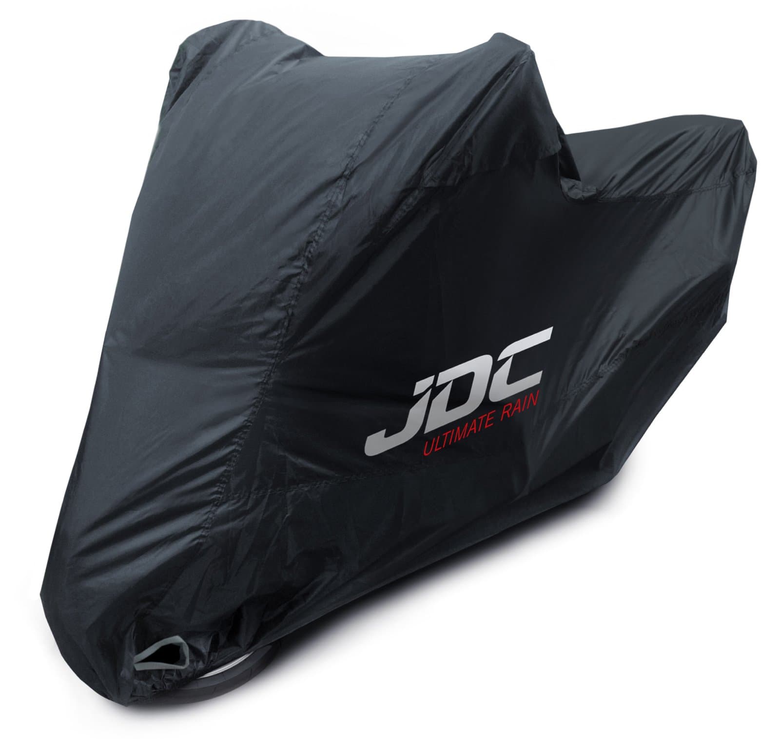 JDC Motorcycle 100% Waterproof Cover - ULTIMATE RAIN (Heavy Duty, Soft Lining, Heat Resistant Panels, Taped Seams) - M