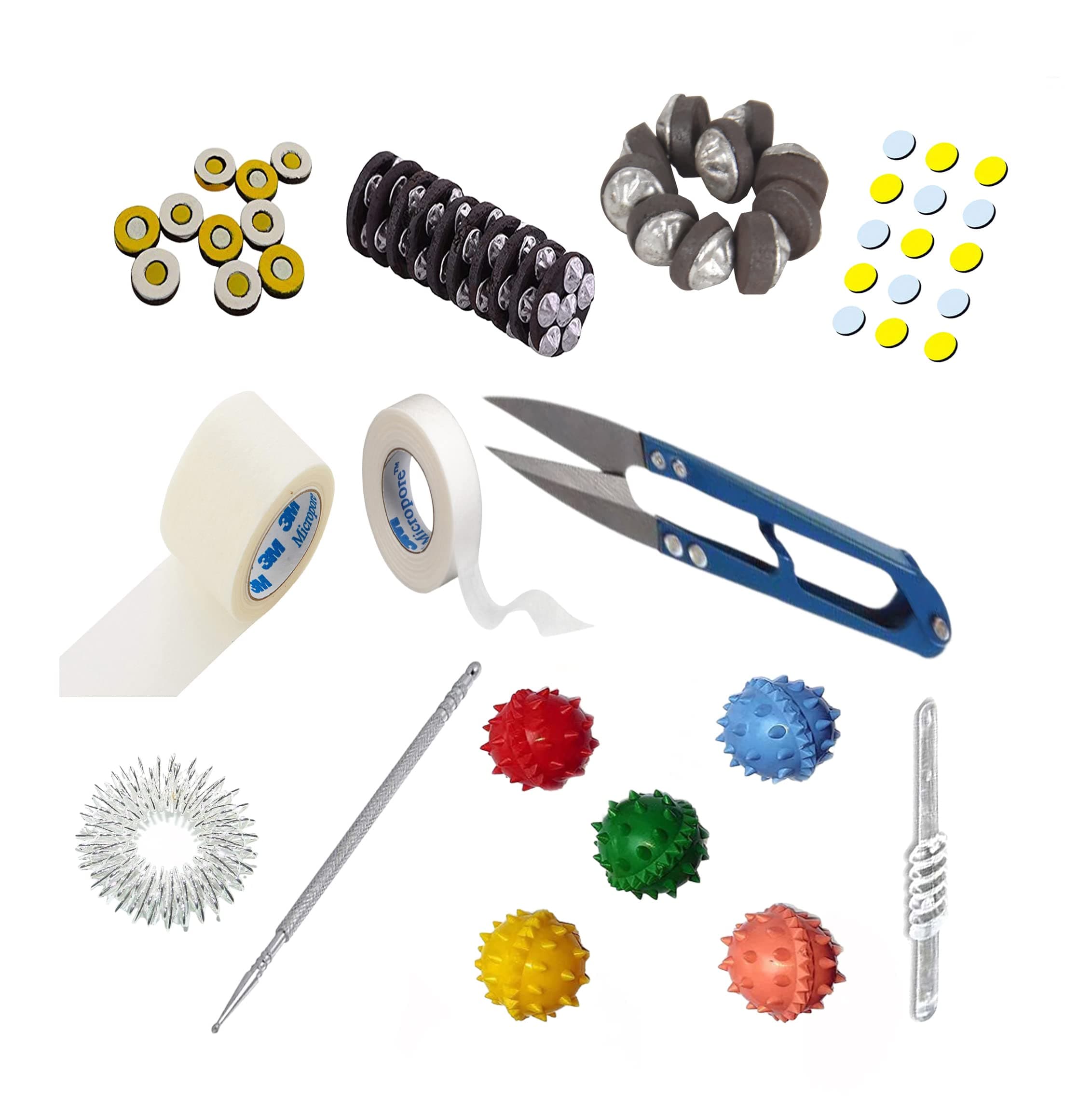 EKIN Acupuncture six ki auricular full therapy Combo kit