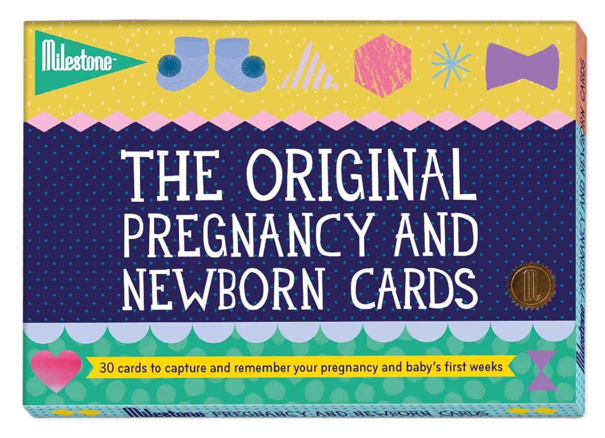 MILESTONE Cards Pregnancy Cards Gift Set - 30 Pk