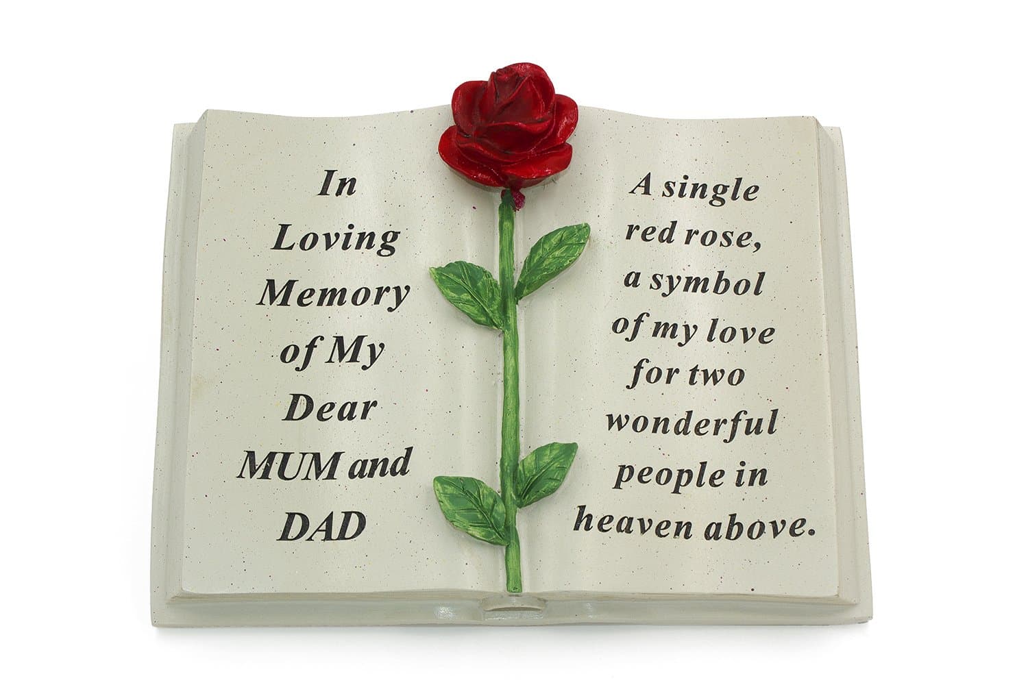 Special Mum & Dad Grave Memorial Remembrance Plaque Ornament