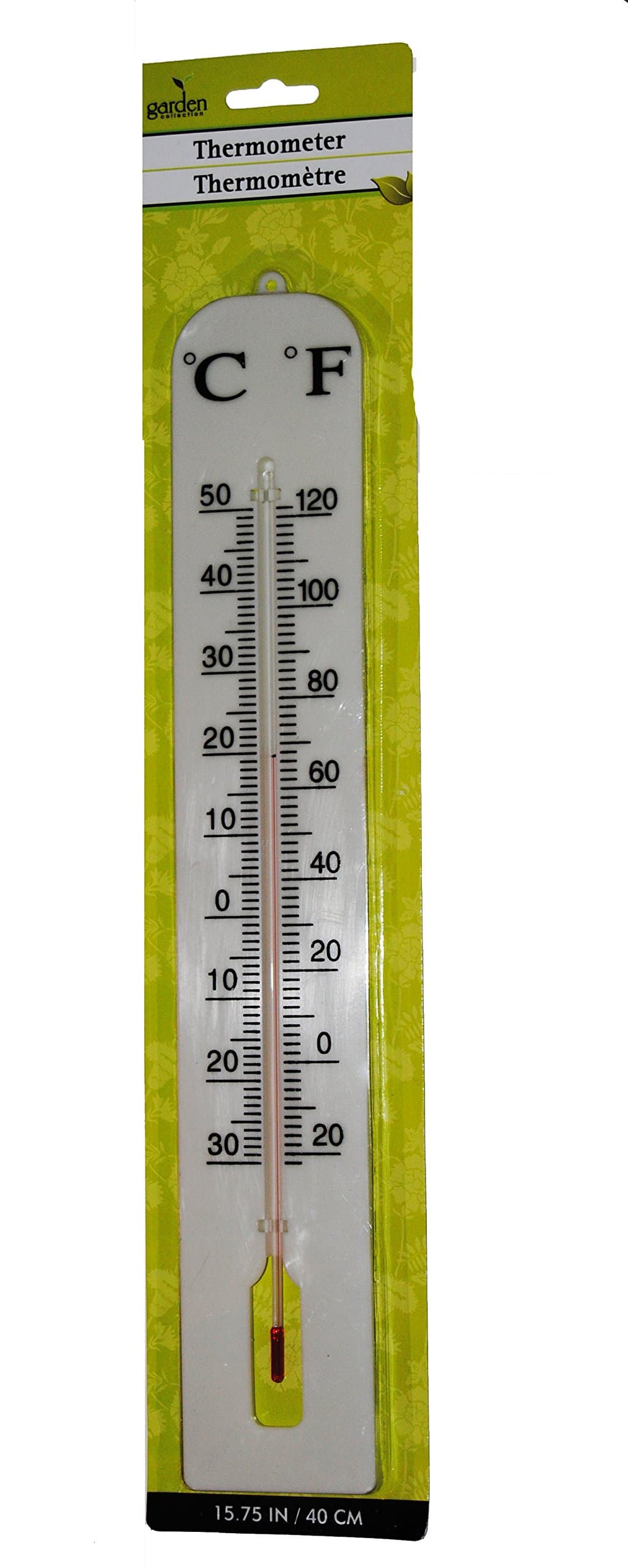 Large Outdoor Tube Thermometer