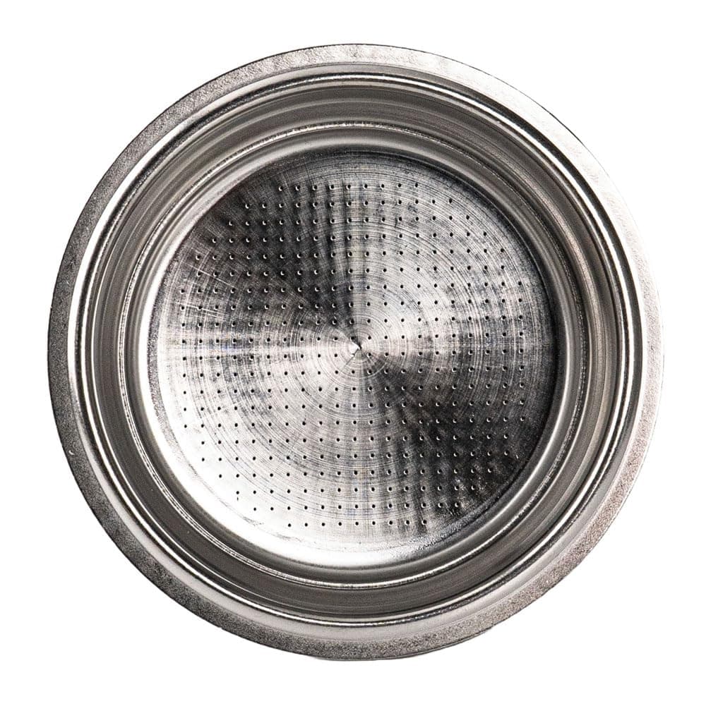51mm Pressurized Portafilter Basket – Dual Wall Stainless Steel Double Shot Coffee Filter for Espresso Machines, Fits 18g Ground Coffee