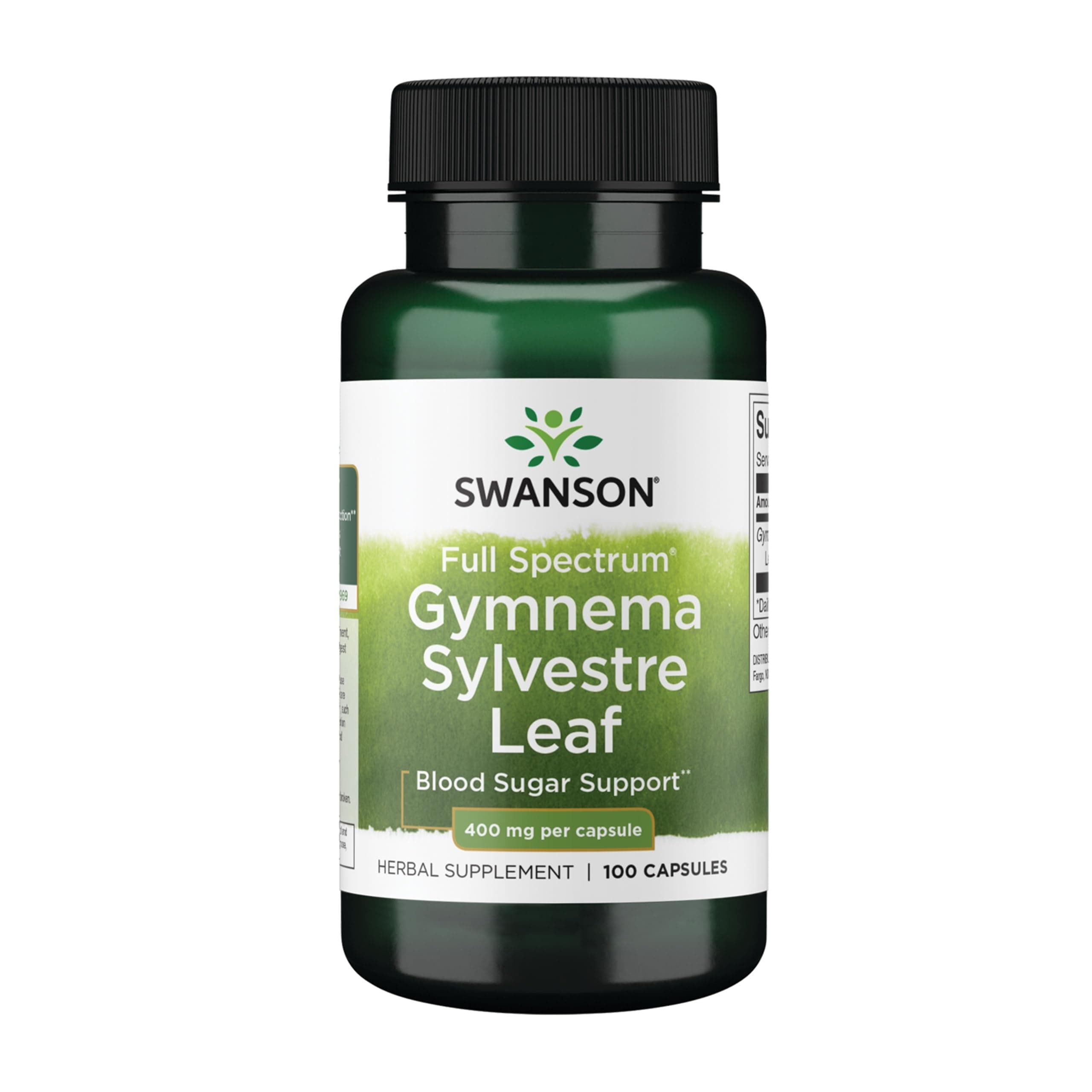 Swanson Gymnema Sylvestre Leaf (400mg, 100 Capsules)