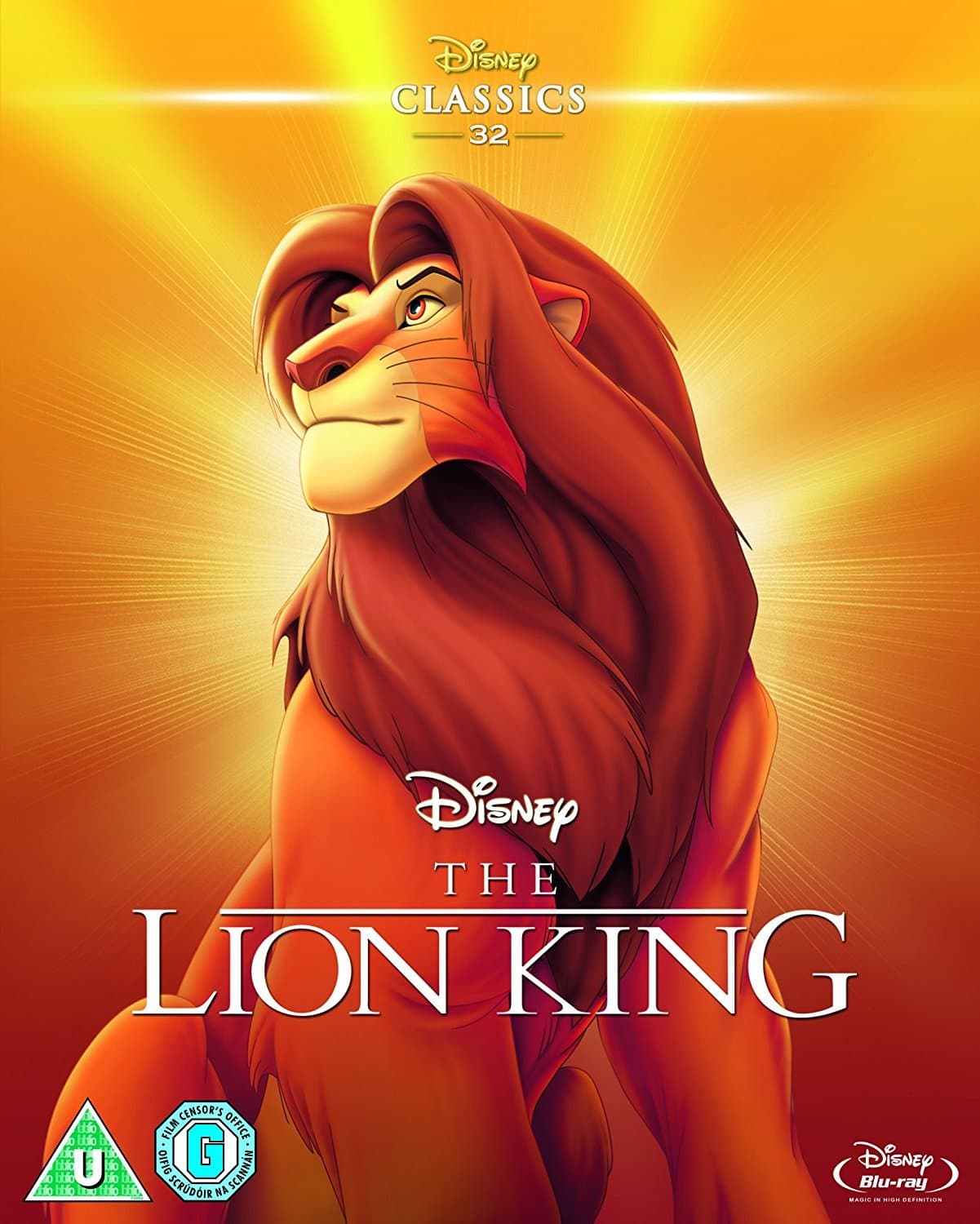 The Lion King (Limited Edition Artwork Sleeve) [Blu-ray] [Region Free]