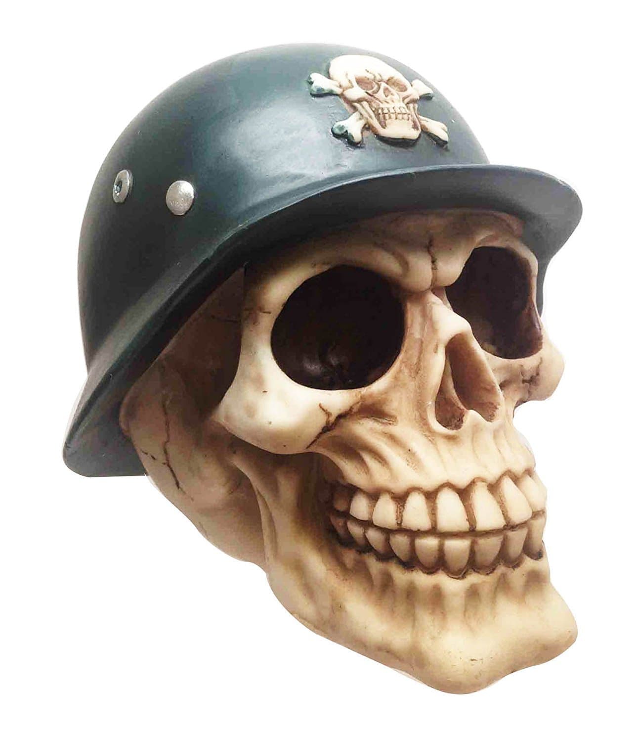 SOLDIER SKULL ARMY BATALLION FIGURINE STATUE SCULPTURE HALLOWEEN