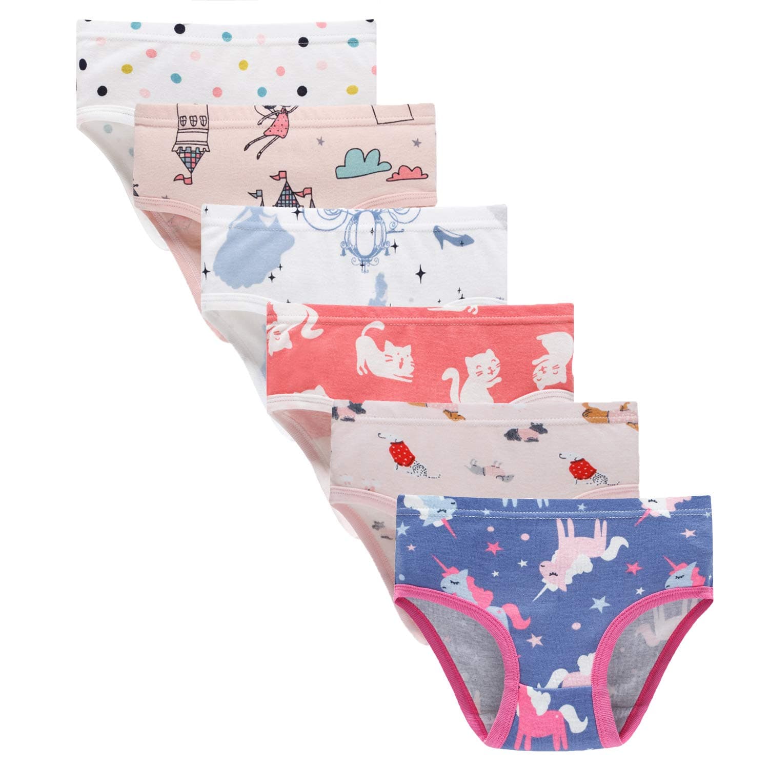 Boboking Comfty Underwear Little Girls'Briefs Baby Undies Girls Panties