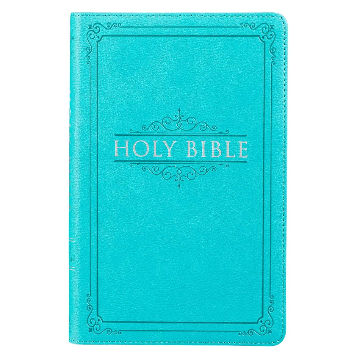 KJV Holy Bible, Gift Edition Faux Leather, King James Version, Teal (KJV Gift Editions)