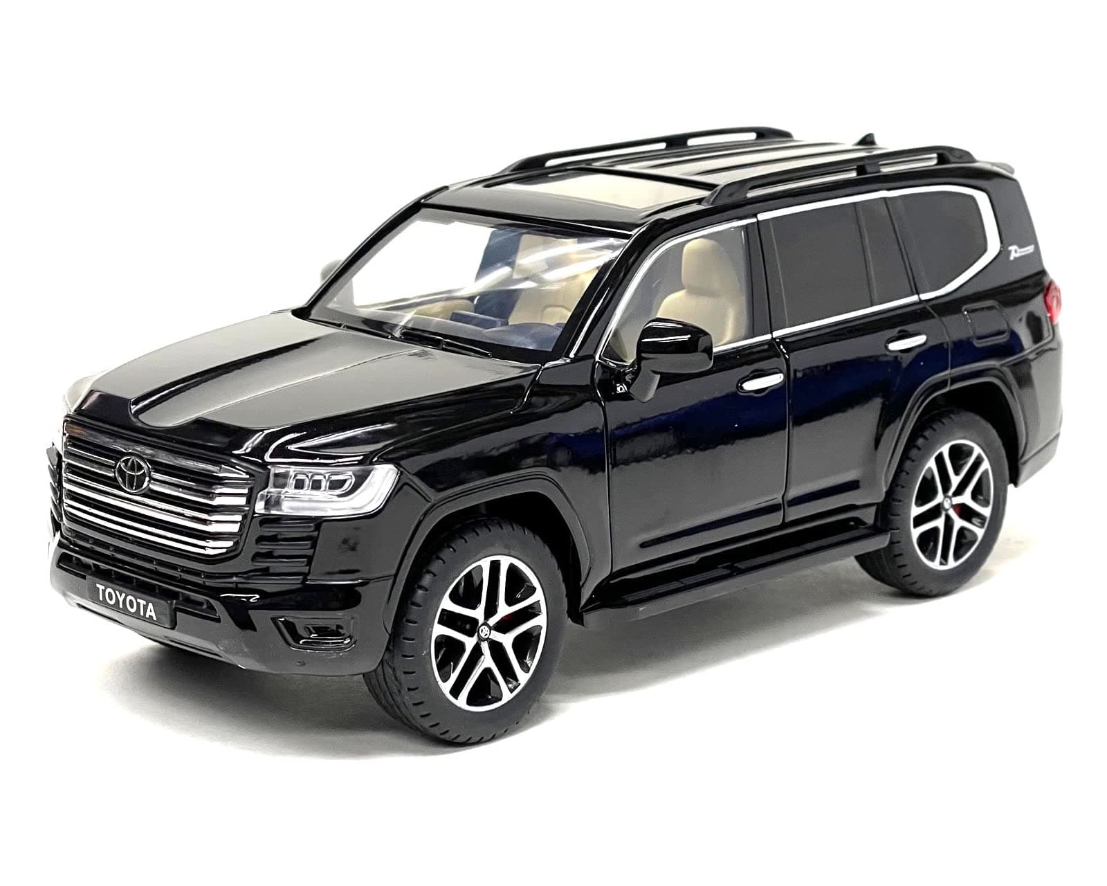 2023 Toyota Land Cruiser - Black - 1:24 - H08222BK