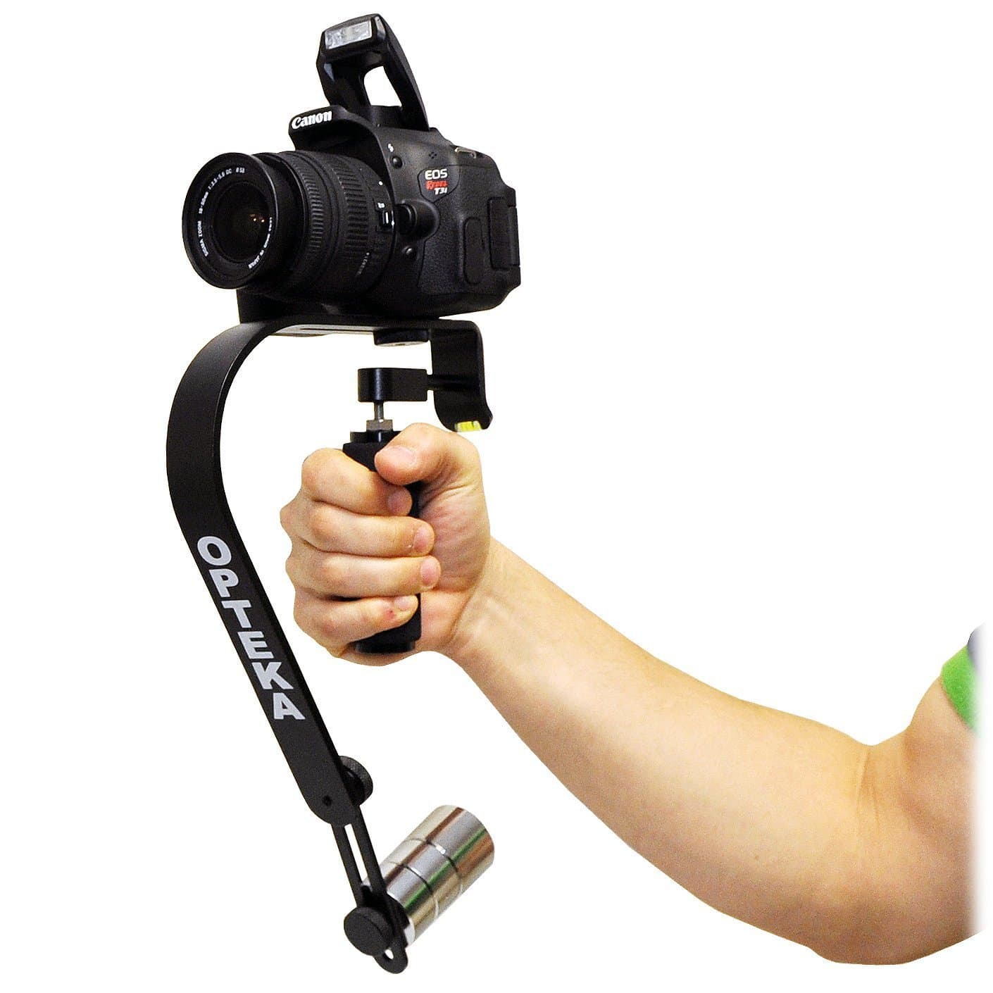 Opteka SteadyVid EX MK II Video Stabilizer Gimbal System for Digital Cameras, SLR's & Camcorders (up to 3 lbs) ~ (New & Improved Version)