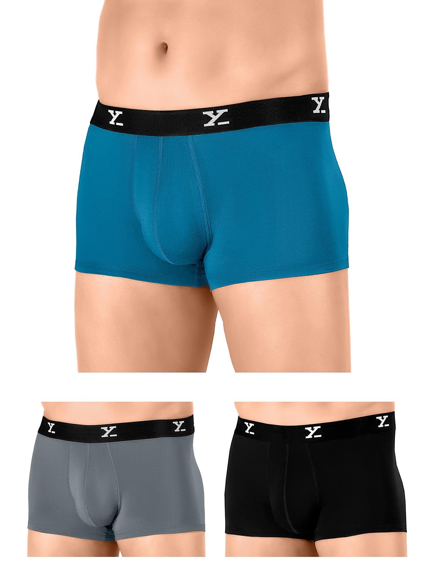 Men's Cotton Trunks (Pack of 3)