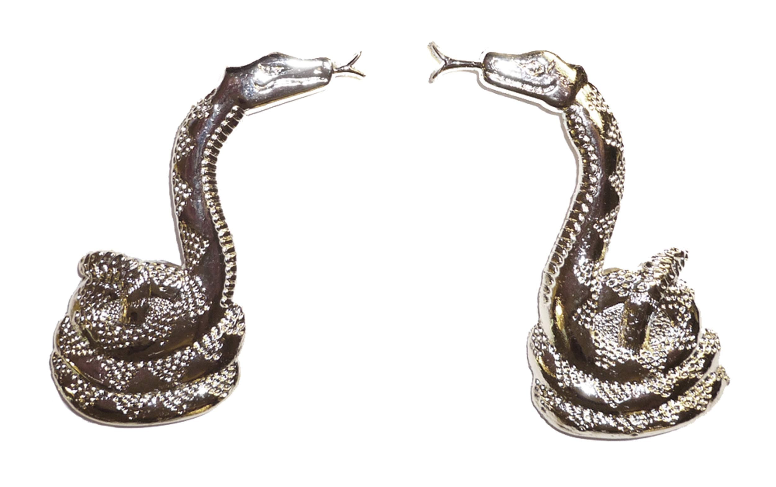 Clint Eastwood Rattlesnake Gun Grip Metal Inlays Movie Prop - One Pair - New - Great Gift