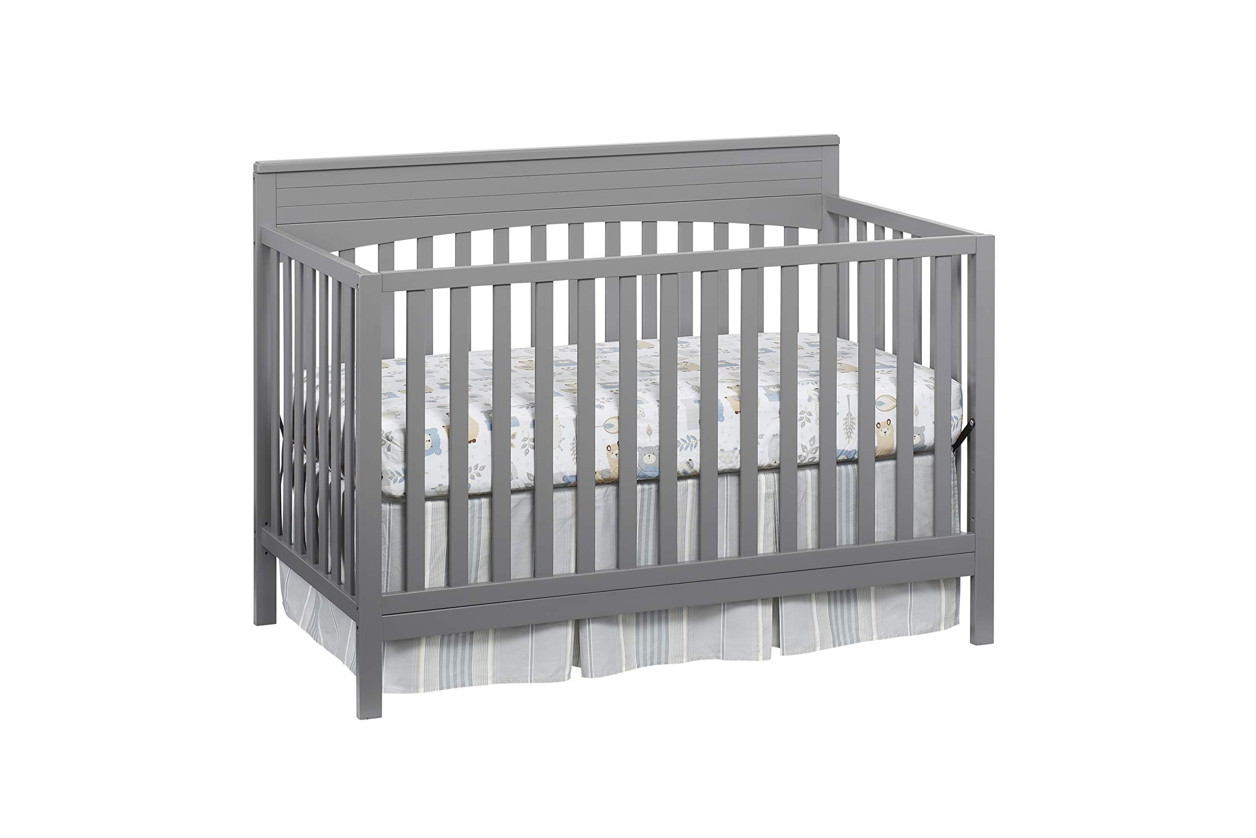 Harper 4-in-1 Convertible Crib, Dove Gray, GreenGuard Gold Certified