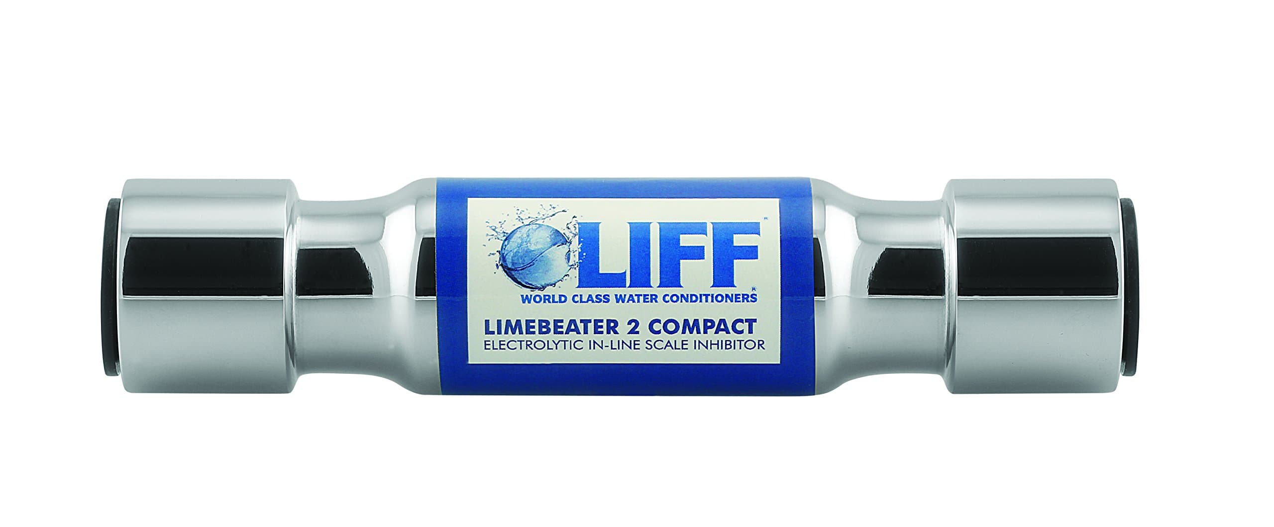 BWT LBP2-22 Lime Beater Push Fit Electrolytic Scale Inhibitor, Chrome Finish
