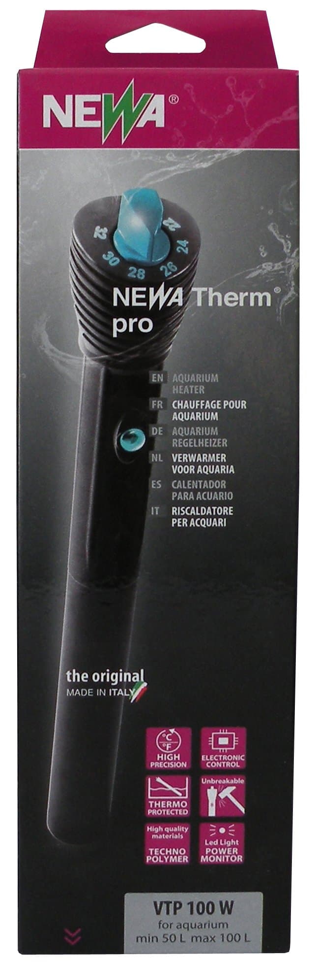 NEWA Therm Pro aquarium heater,VTP 100
