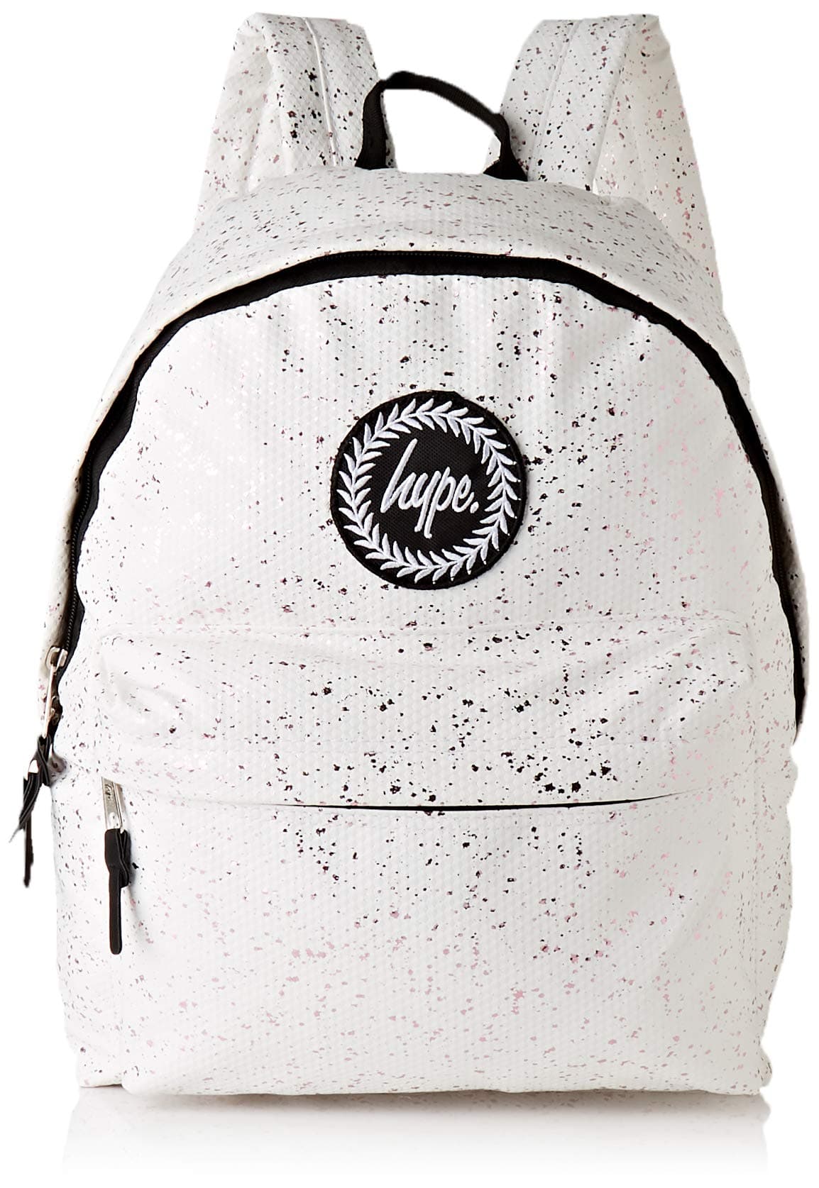 Hype Unisex Adults Flakes School Backpacks, Multicolour (White/Pink), 30x41x15 centimeters (W x H x L)