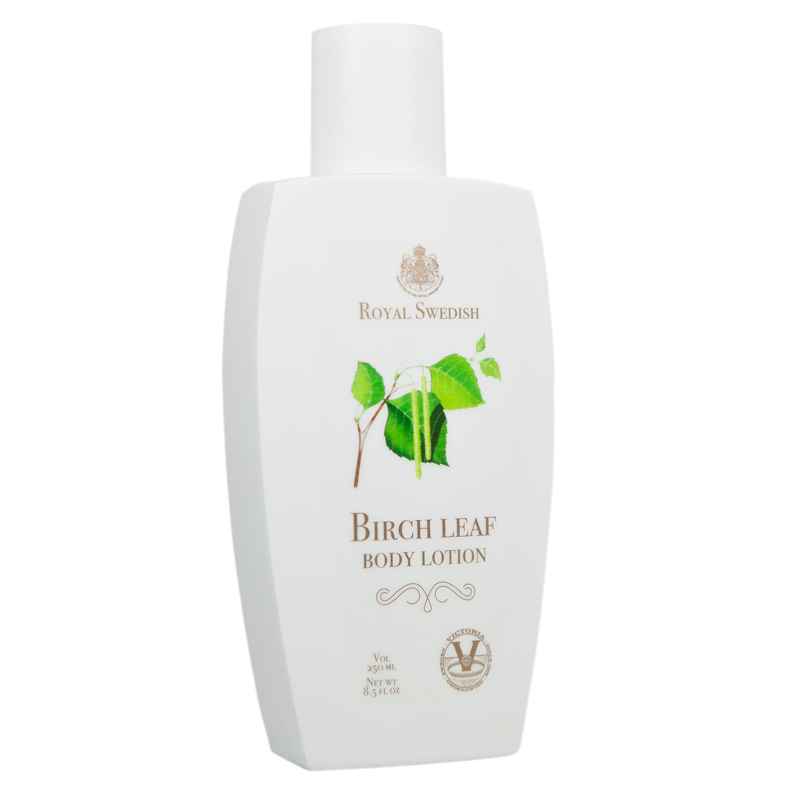 Victoria Soaps of Sweden Royal Swedish Body Lotion, Birch Leaf, 8.5 Fluid Ounce