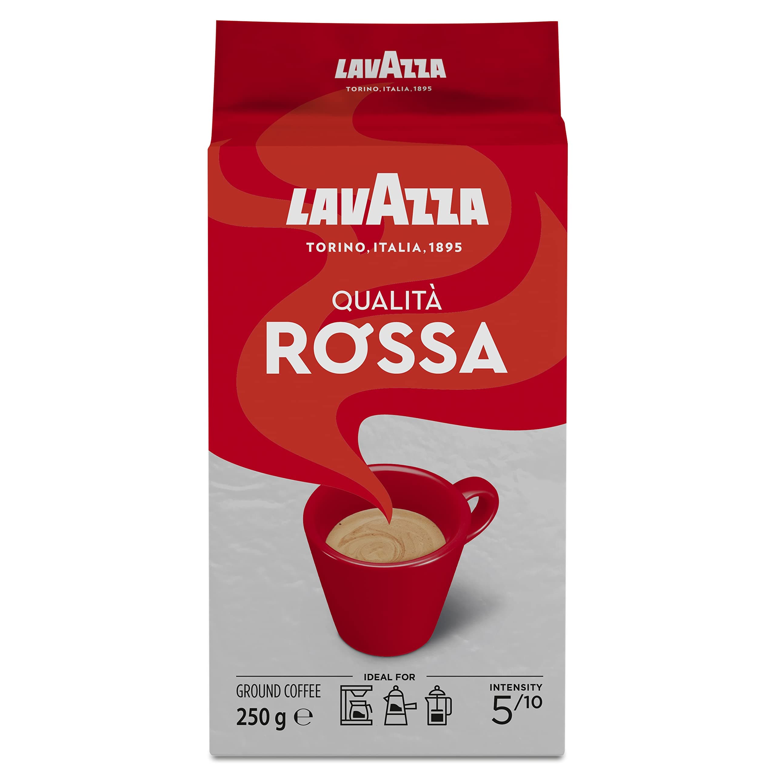 Qualita Rossa Italian Ground Coffee 250g