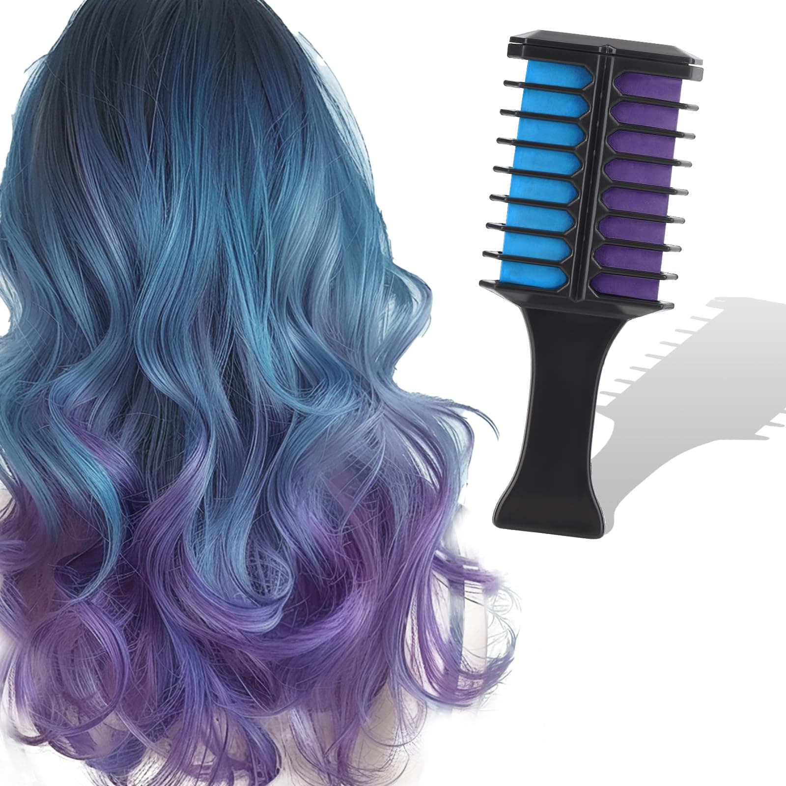 Blue Purple Hair Chalk
