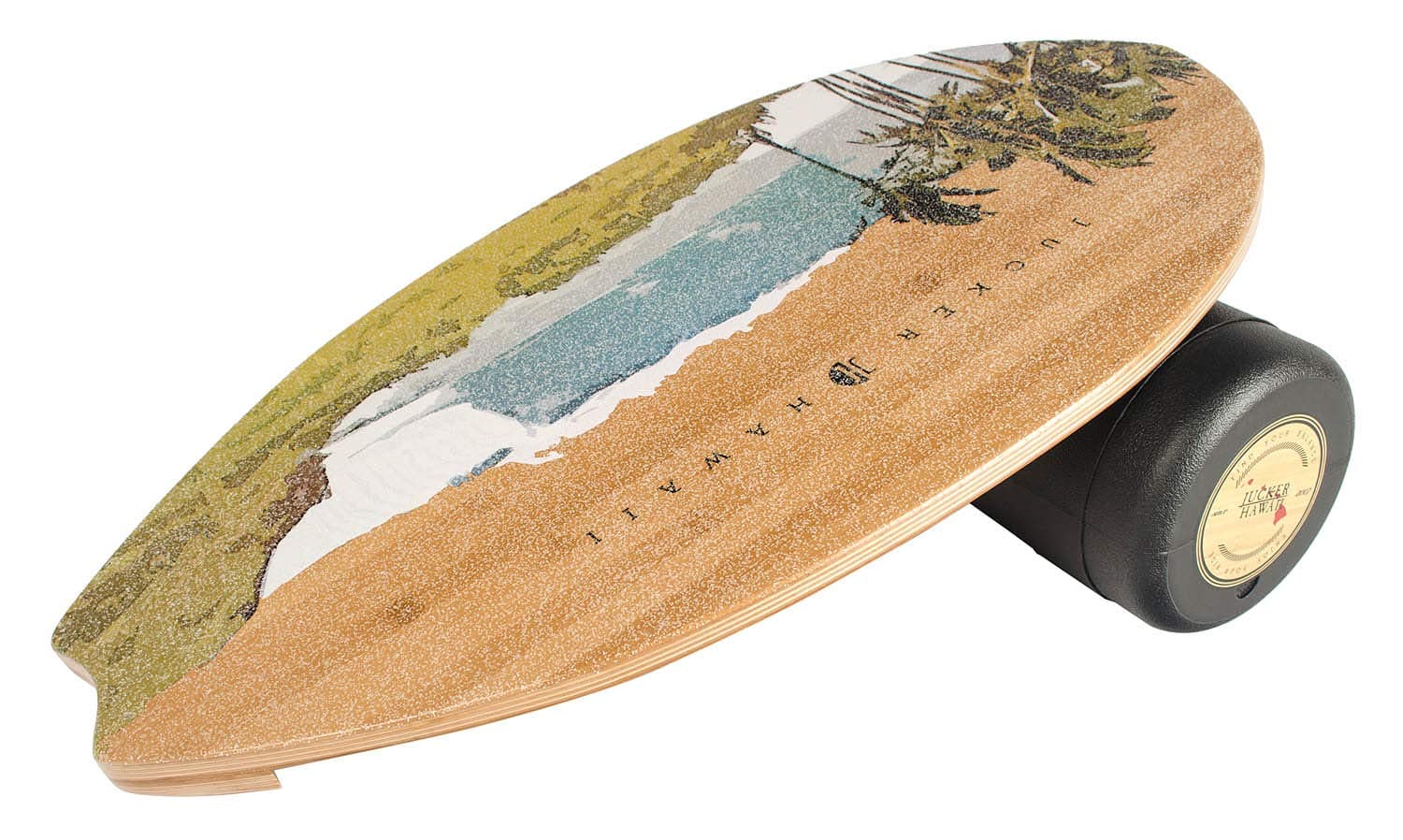 JUCKER HAWAII Homerider Balance Boards Professional Balance Training Board with Roller