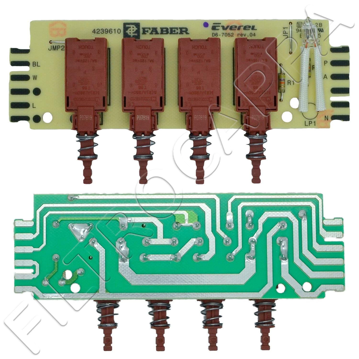 Franke Keyboard Original 4239610 133.0017.048 1961328 Board Only 1960361