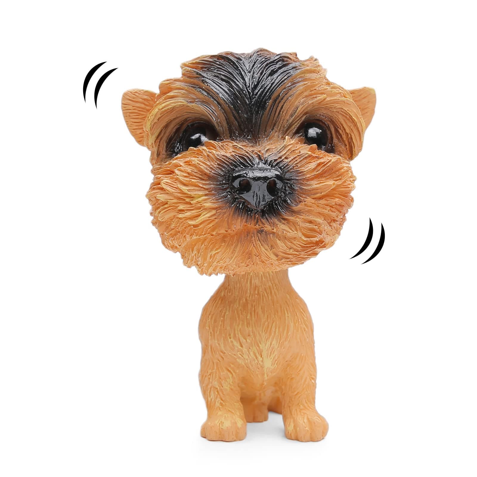 Bobble Head Dogs Bobbing Heads Car Dash Puppy Car Decoration (Yorkshire Terrier)