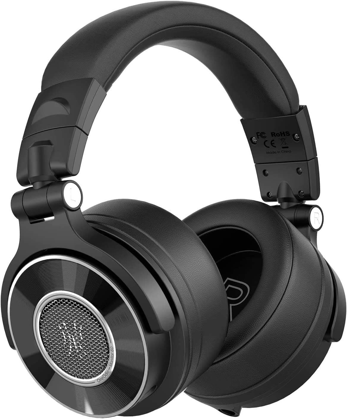 Monitor 60 Professional Studio Headphones - Recording Wired Over Ear Headphones, Hi-Res Audio, Soft Comfortable Earmuffs, 6.35mm Adapter for Tracking Mixing DJ Mastering Broadcast-Black