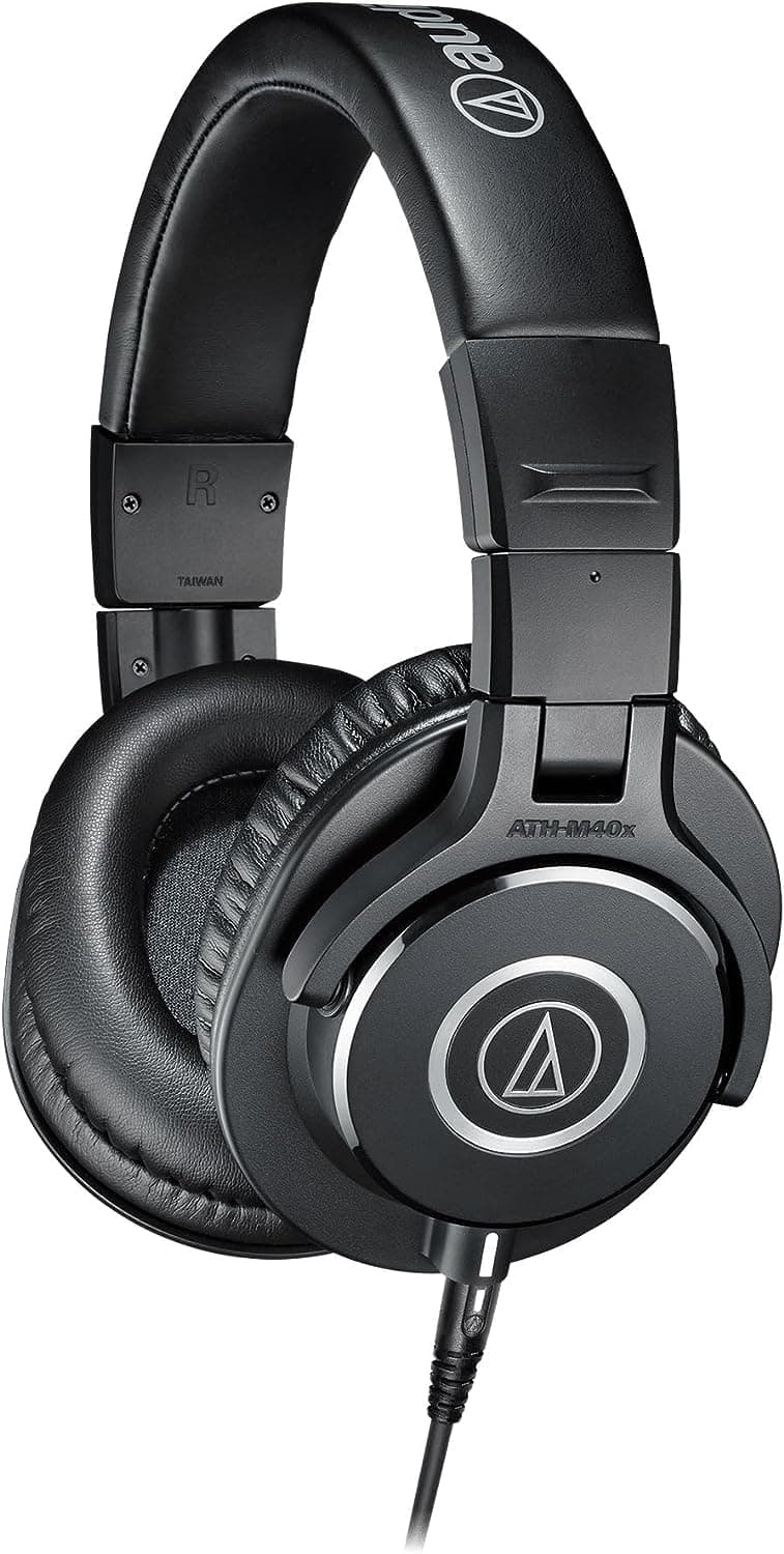 M40x Professional Monitor Headphones Black