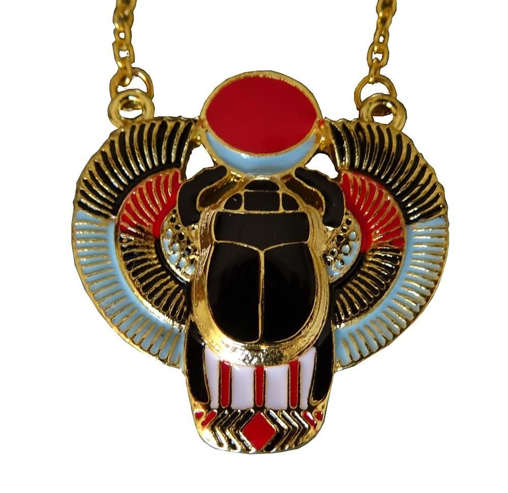 Egyptian Scarab Pendant and Chain Excellent quality/price ratio.