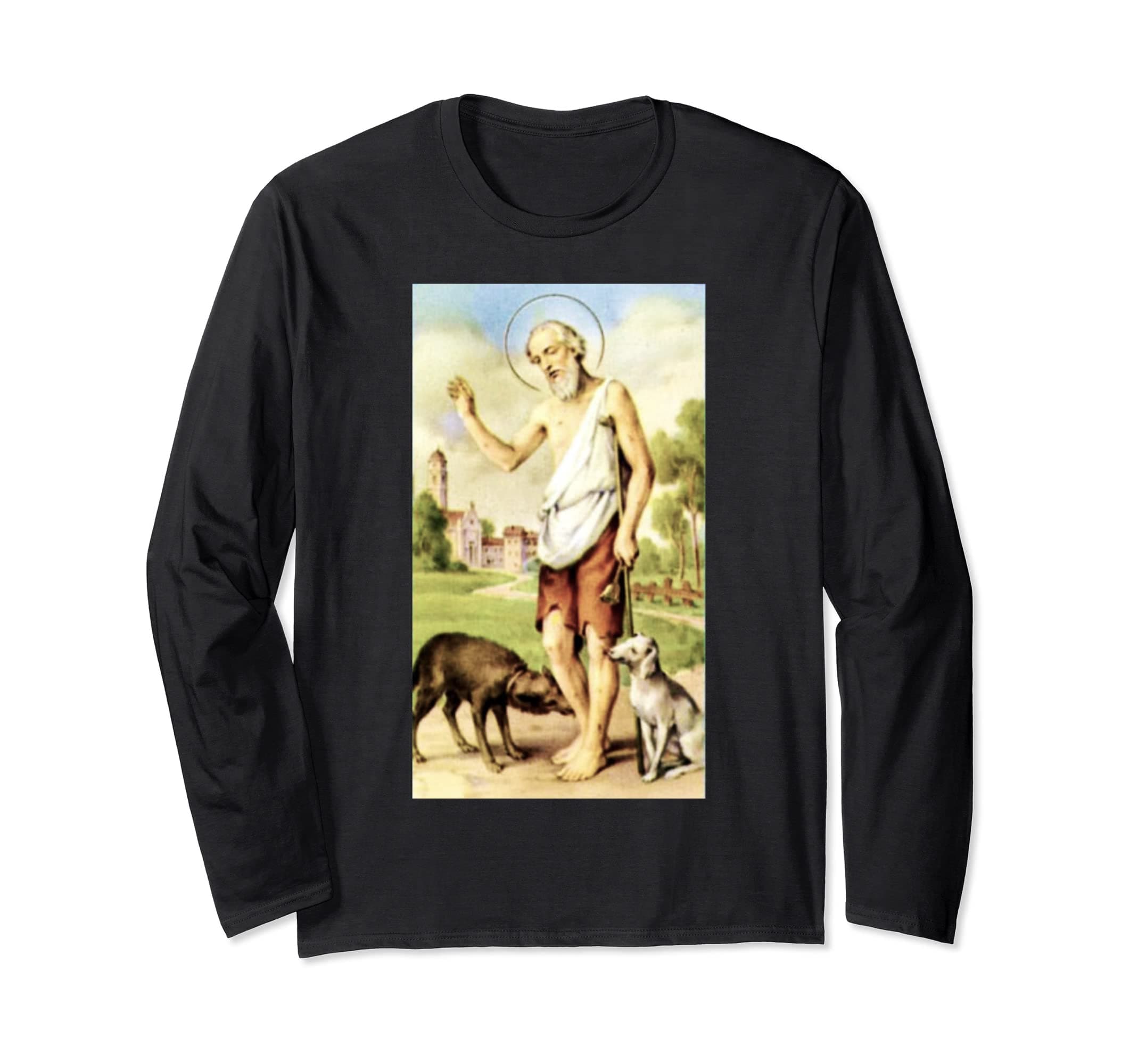 san lazaro babalu ayeSan Lazaro Cuba Babalu Aye Long Sleeve T-Shirt