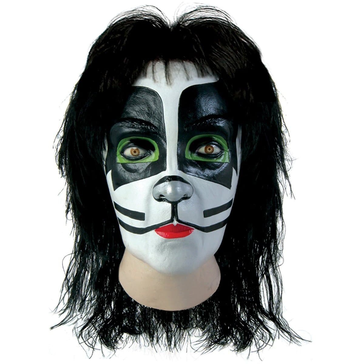 KISS Catman Full Mask Costume Accessory