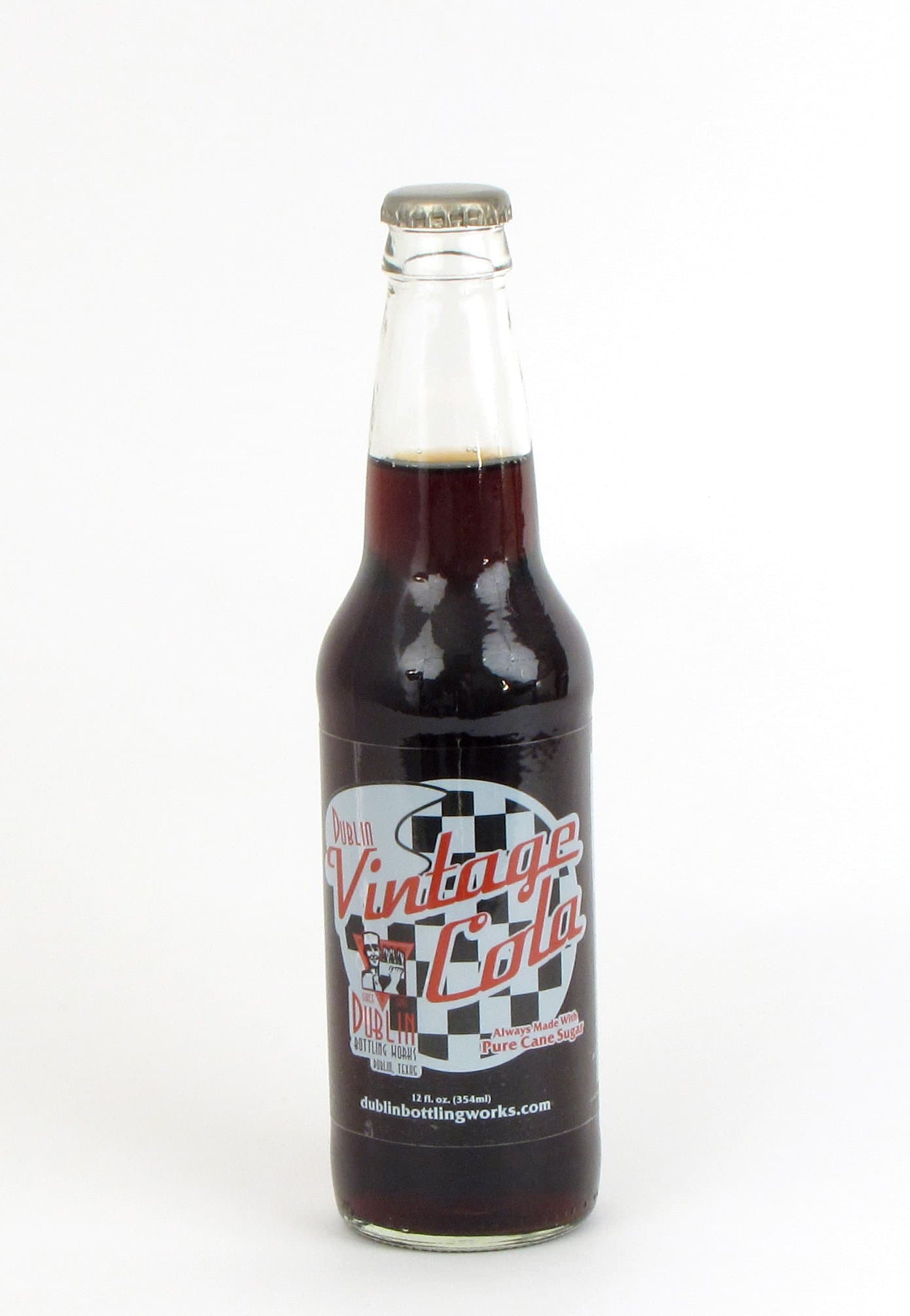 Retro Soda Sweetened with Pure Cane Sugar 12oz Glass Bottles (Pack of 6) (Dublin Vintage Cola)