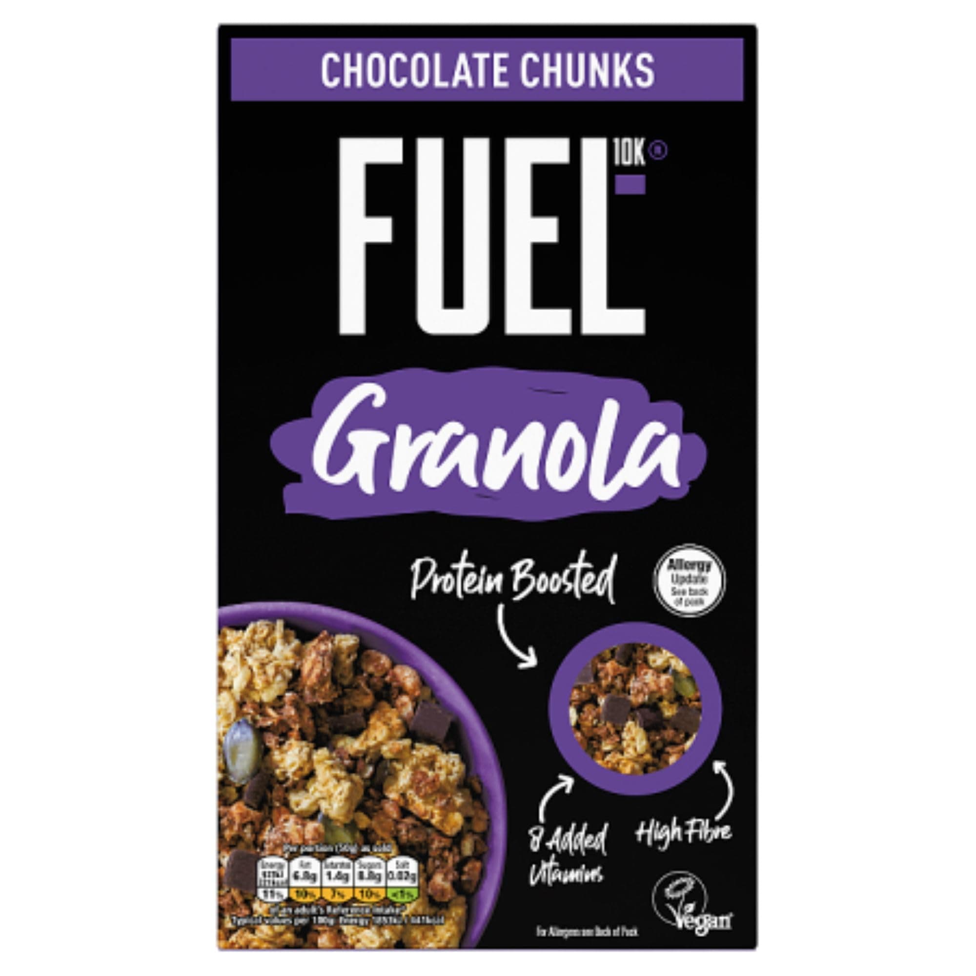 Fuel Energy Breakfast Granola, Chocolate Chunks